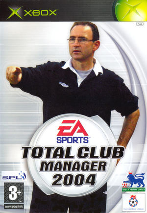 Cover for Total Club Manager 2004.