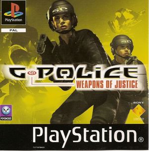 Cover for G-Police: Weapons of Justice.