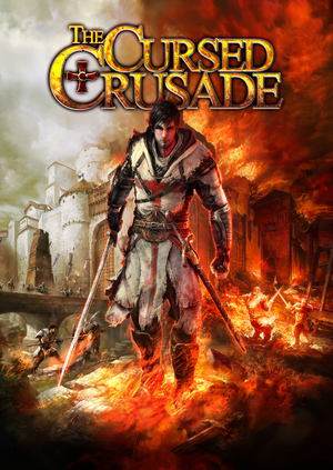 Cover for The Cursed Crusade.