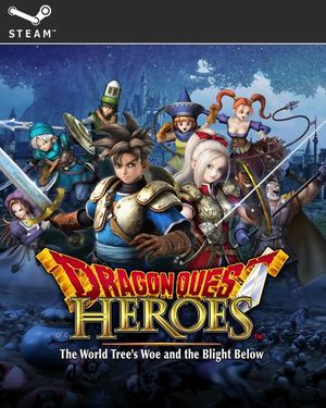 Cover for Dragon Quest Heroes: The World Tree's Woe and the Blight Below.