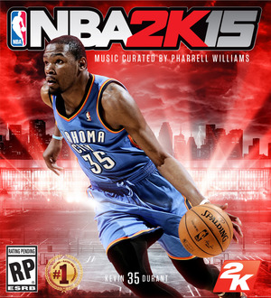 Cover for NBA 2K15.
