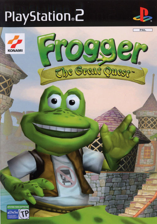 Cover for Frogger: The Great Quest.