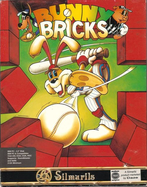 Cover for Bunny Bricks.