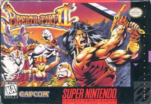 Cover for Breath of Fire II.
