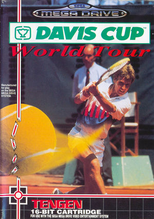 Cover for Davis Cup Tennis.