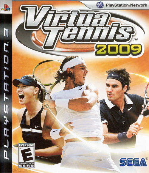 Cover for Virtua Tennis 2009.