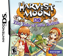 Cover for Harvest Moon: The Tale of Two Towns.