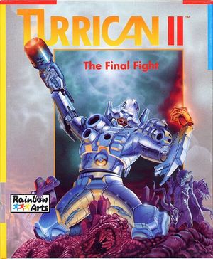 Cover for Turrican II: The Final Fight.