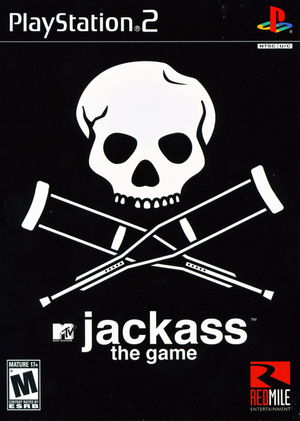 Cover for Jackass: The Game.