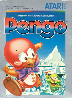 Cover for Pengo.
