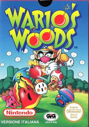 Cover for Wario's Woods.