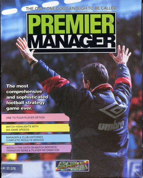 Cover for Premier Manager.