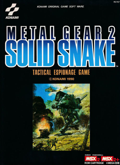 Cover for Metal Gear 2: Solid Snake.