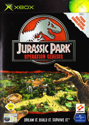 Cover for Jurassic Park: Operation Genesis.