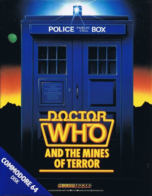 Cover for Doctor Who and the Mines of Terror.