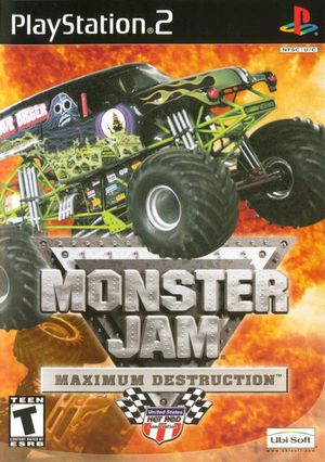 Cover for Monster Jam: Maximum Destruction.