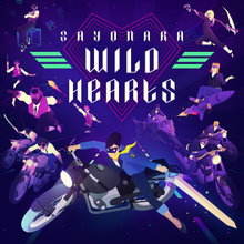 Cover for Sayonara Wild Hearts.