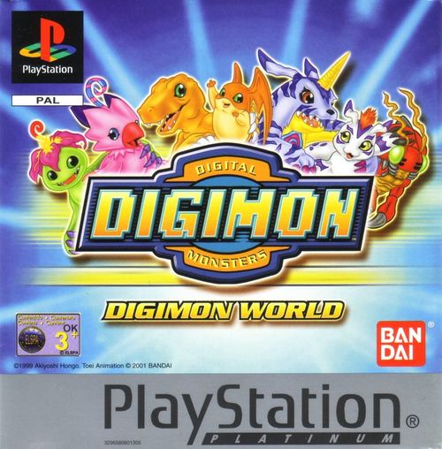Cover for Digimon World.