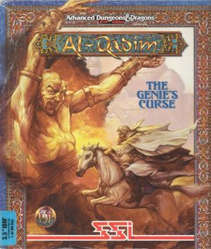 Cover for Al-Qadim: The Genie's Curse.