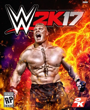 Cover for WWE 2K17.