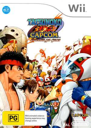 Cover for Tatsunoko vs. Capcom: Ultimate All-Stars.
