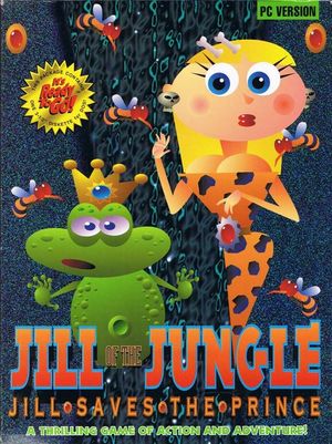 Cover for Jill of the Jungle: Jill Saves the Prince.