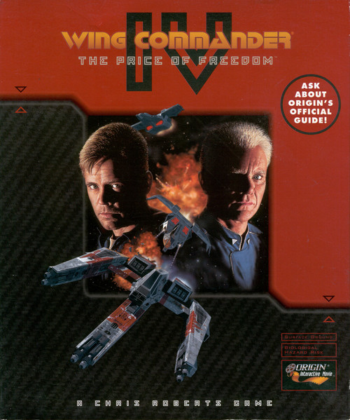Cover for Wing Commander IV: The Price of Freedom.