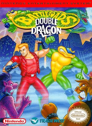 Cover for Battletoads & Double Dragon.
