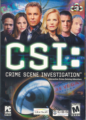 Cover for CSI: Crime Scene Investigation.