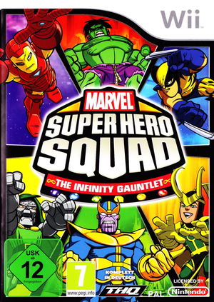 Cover for Marvel Super Hero Squad: The Infinity Gauntlet.