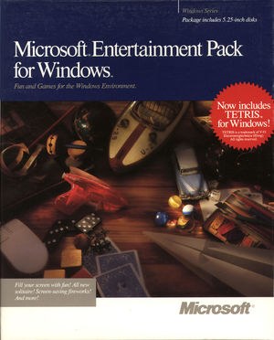 Cover for Microsoft Entertainment Pack.