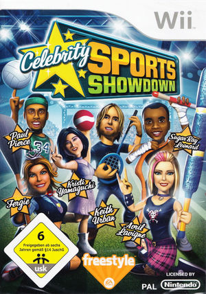 Cover for Celebrity Sports Showdown.