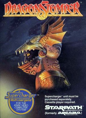 Cover for Dragonstomper.