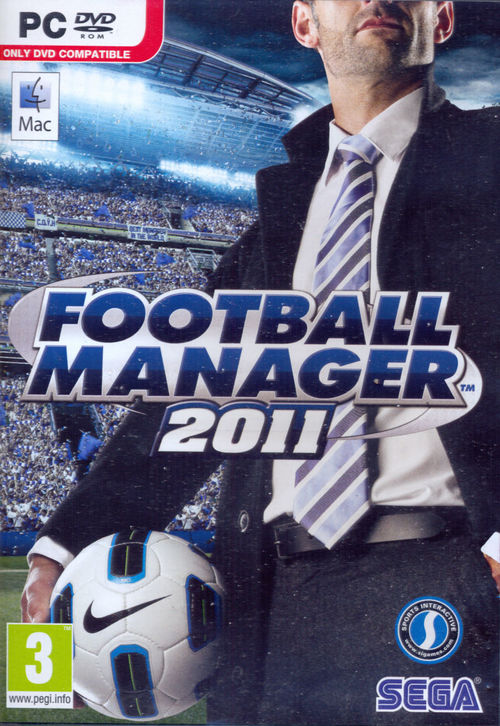 Cover for Football Manager 2011.