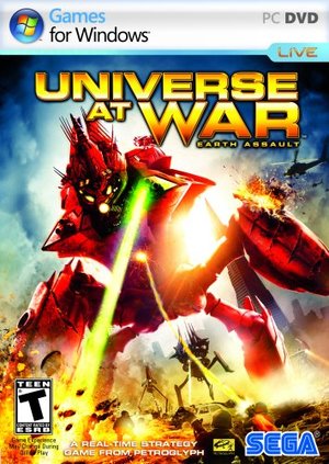 Cover for Universe at War: Earth Assault.