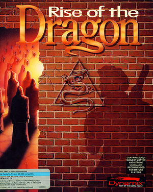 Cover for Rise of the Dragon.