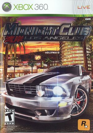 Cover for Midnight Club: Los Angeles.