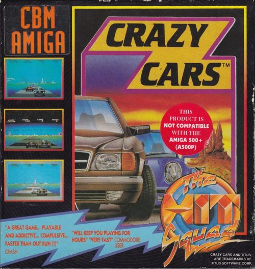 Cover for Crazy Cars.