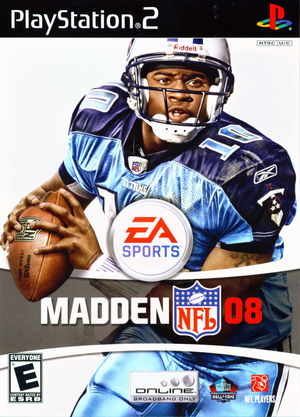 Cover for Madden NFL 08.