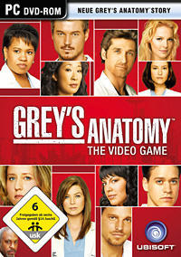 Cover for Grey's Anatomy: The Video Game.