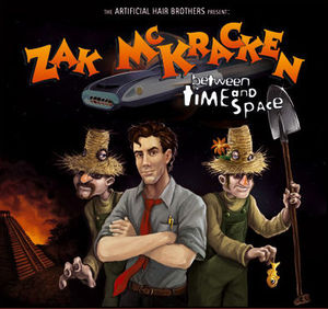 Cover for Zak McKracken: Between Time and Space.