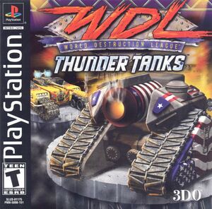 Cover for World Destruction League: Thunder Tanks.
