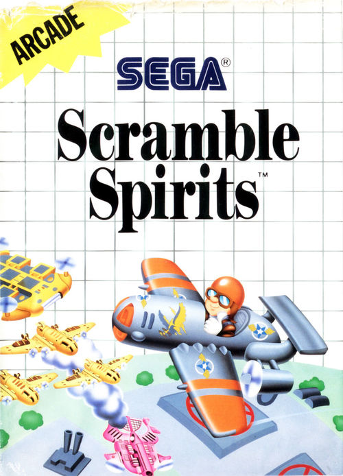 Cover for Scramble Spirits.