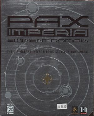 Cover for Pax Imperia: Eminent Domain.