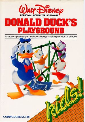 Cover for Donald Duck's Playground.