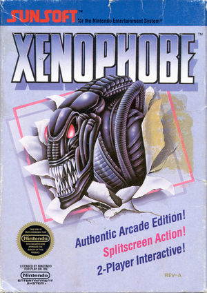 Cover for Xenophobe.