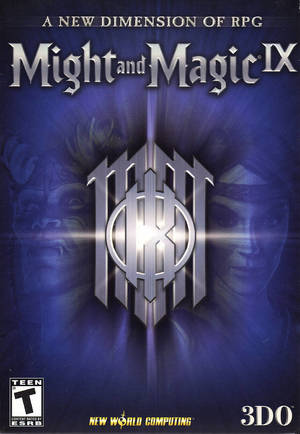 Cover for Might and Magic IX.