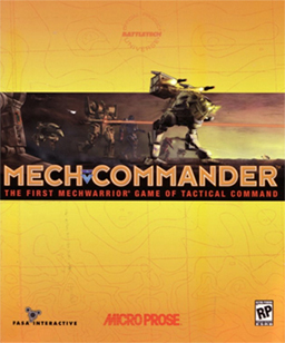 Cover for MechCommander.