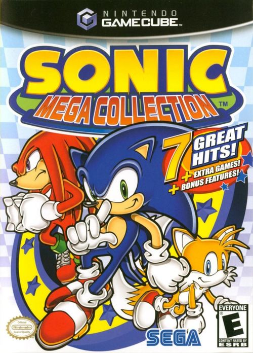 Cover for Sonic Mega Collection.
