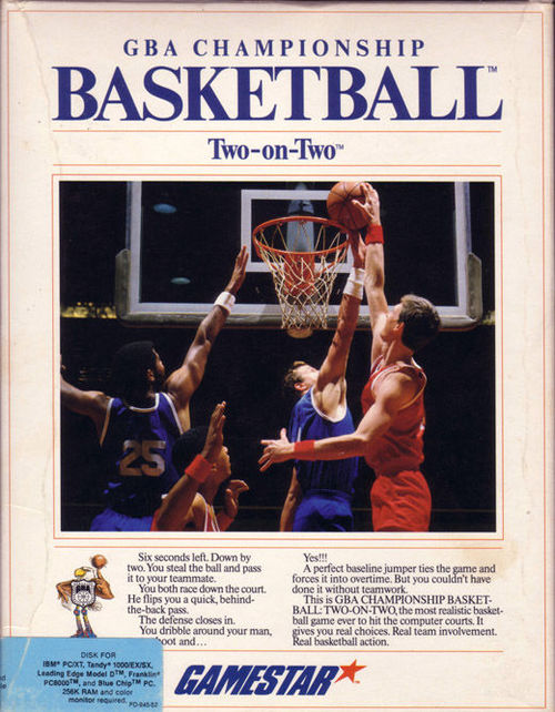 Cover for GBA Championship Basketball: Two-on-Two.